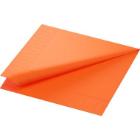 Napkin Duni 1/4 fold Sun Orange 40x40 cm 3 plies product photo