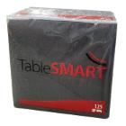 Napkind TableSmart Black 33x33cm 1/4 fold 3-ply product photo