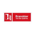 Safety Sign Firedoor must not be blocked 105x297mm product photo