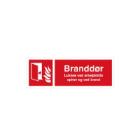 Safety Sign Firedoor must be locked at closing hours 420x140mm product photo