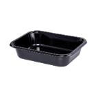 Ovnbakke 2187-1G rekt sort CPET 750ml 186x137x45mm product photo