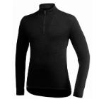Themo underwear Woolpower zip turtleneck 200 black size XL product photo