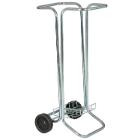 Affaldsstativ m/ store hjul D440xB445XH940mm til 110 Ltr s&aelig;k product photo