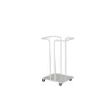 Garbagerack w/out lid white W375xD500xH825mm for 110 ltr bag product photo