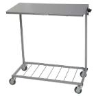 Garbagerack trippel Silver D420xB840xH850 mm for 3x30Ltr bags product photo