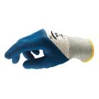 Glove HyFlex&reg; Nitrotough N1500/11-917 blu micro finished nitrile 3/4 dip size XL product photo