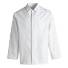 Jakke Unisex hvid HACCP polyester/bomuld med 2 indv lommer/krave 245g/m2 str 4XL product photo