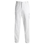 Pants HACCP Unisex white polyester/cotton length 80cm size S product photo