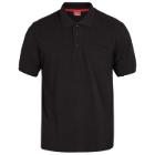 Poloshirt FE Standard Sort bomuld med indvendig brystlomme str XL product photo