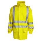 Regnjakke ELKA Dry Zone Offshore Gul PU/polyester 200gr flammeh&aelig;mmende str XL product photo