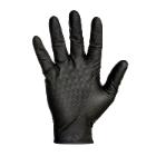 Handske Grippaz 246BK Sort nitril tykkelse 0.15mm uden velourisering str XL product photo