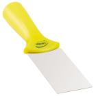 Stainless steel scraper w/threaded handle 50mm 4010 yellow product photo