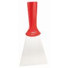 Hand scraper Vikan stainless steel 100mm with threaded handle Red 40114 product photo