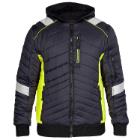 Jakke FE Cargo Sort/Gul quiltet polyamid 54gr str XS product photo