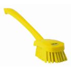 Washing brush Vikan 41866 Stiff Yellow with long handle 415mm product photo