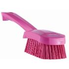 Spandebørste Vikan 41921 stiv med kort skaft Pink product photo