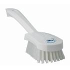 Washing brush Vikan 41925 stiff w/short handle White product photo