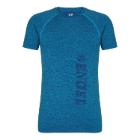 T-shirt FE X-treme funktions Blåmeleret polyamid/polyester str S/M product photo