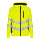 Sweat Cardigan FE Ladies Safety EN ISO 20471 yellow/blue ink polyester size XL product photo