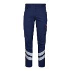 Buks FE Cargo Blue ink polyester/bomuld 250gr med refleks/str&aelig;k str 104 product photo