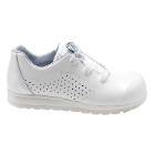Sikkerhedssko Classic Hvid med snaplock S1 SRC bred fodformet str 42 product photo