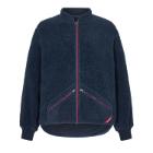 Pile jacket FE Extend blue ink Polyester w/red zippers size XL product photo