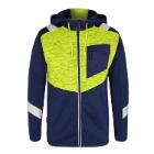 cardigan FE Cargo Blue ink/Gul Strik polyester 300gr str XL product photo