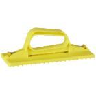 Skurenylonholder Vikan 55106 Gul med h&aring;ndtag product photo
