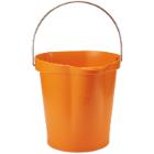 Spand Vikan 56867 Reng&oslash;ring Orange 12ltr med h&aelig;ldetud/indvendig m&aring;leangivelse product photo