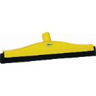 Gulvskraber Vikan 77526 db. blad gul L40cmxH40cm m/fast led/udskift. kassette product photo
