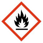 Label self adhesive vinyl Flammable size 15x15 mm product photo