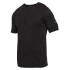 T-shirt FE Extend Grandad short sleeves black cotton size 3XL product photo