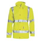 Rain jacket ELKA Dry Zone visible Yellow PU/polyester 170gr size L product photo