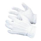 Glove white cotton with dot product photo
