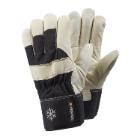 Glove Tegera® 203 grey/black winter-lined cowhide/cotton size 9 product photo