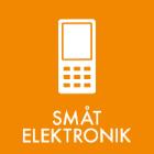 Pictogram 'Småt Elektronik' self-adhesive 12x12cm product photo