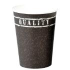 Coffee cup Quality Coffee-Line 35cl/12oz &Oslash;9xH11,6cm paper black product photo