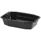 Tray HMR rect black PP 1035ml 215x148x50mm product photo