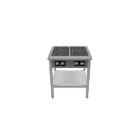 Stove top Induction RANGE04_PIN_F_MOD1 4 flat Zones 5kW 400V 32AmP product photo