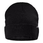 Hue i strik med vindfor indvendig sort one size 100% akryl product photo