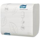 Toiletpapir Tork Advanced T3 2-lag L47.9mxB11cm Hvid i Bulk product photo