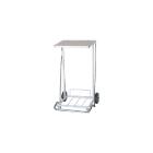 Affaldsstativ m/l&aring;g & pedal B520xD520xH865mm optil 110Ltr s&aelig;kke product photo