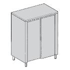 Cupboard SS 1200x600x2000mm 3 shelves and slding doors AR126V product photo