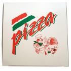 Pizza box 50x50x5 cm white with print Pizza Buon Appetito product photo