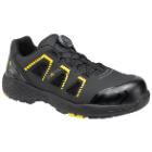 Sikkerhedssandal BAAK Adam sort m/gul BOA luk metalfri S1P SRC ESD Str. 45 product photo
