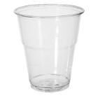 Disposable cup clear PLA 30cl &oslash;95x110mm Biodegradable product photo