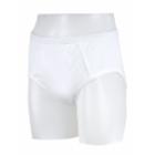 Briefs gents white interlock with fly 100% cotton 180g/m2 size XL product photo