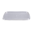 Lid rect clear PP 192x129x8mm f. rect Condi container product photo