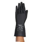 Glove AlphaTec&reg;87-118 black latex 0.8mm size 9 product photo
