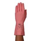 Glove AlphaTec&reg; 87-085 Pink latex 0.425mm size 9 product photo